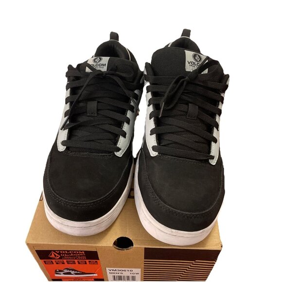 VOLCOM VITALS MEN'S SKATE INSPIRED WORK SHOE Men Sz 10W Black Safety VM30610‎ - Picture 3 of 13